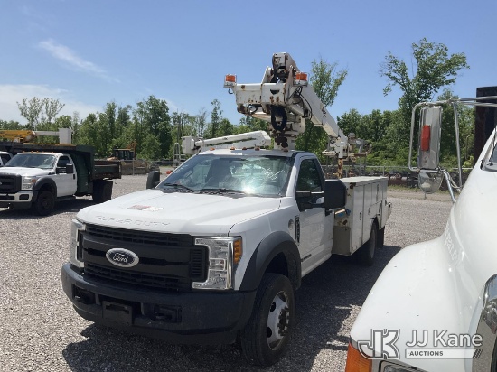 (Verona, KY) Altec AT235-P, Telescopic Non-Insulated Bucket Truck mounted behind cab on 2017 Ford F5