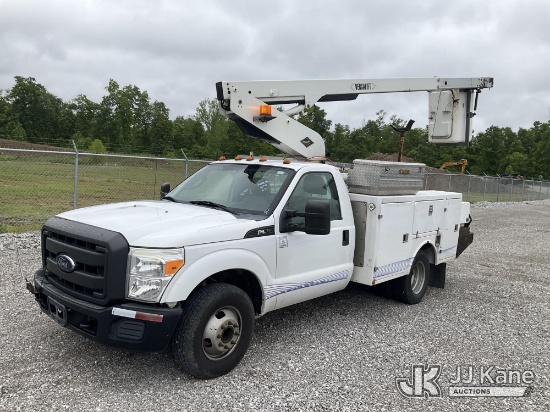 (Verona, KY) Versalift -, Telescopic Non-Insulated Bucket Truck mounted behind cab on 2011 Ford F350