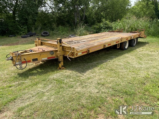 (Kodak, TN) 2012 Custom 20-Ton T/A Tagalong Equipment Trailer Roadworthy