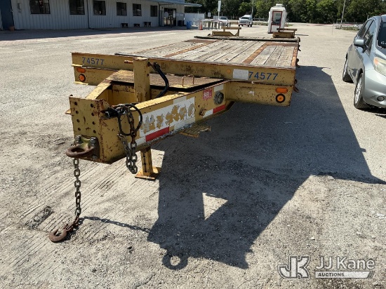 (Tampa, FL) 2009 Cam Superline Superline T/A Tagalong Equipment Trailer Moves) (Rust, Body & Paint D