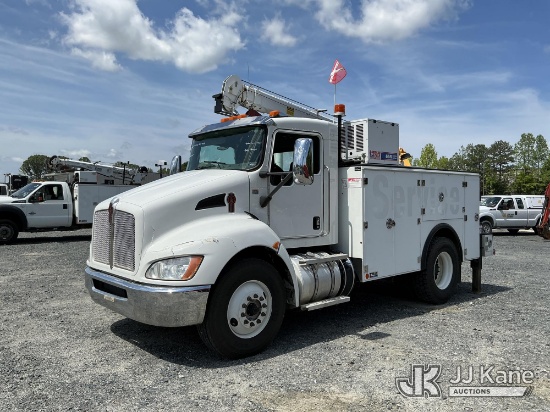 (China Grove, NC) 2016 Kenworth T370 Mechanics Truck Runs & Moves) (Crane Not Operating, Crane Condi