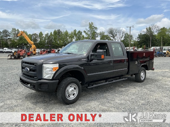 (China Grove, NC) 2015 Ford F-250 4X4 Crew-Cab Service Truck Runs & Moves