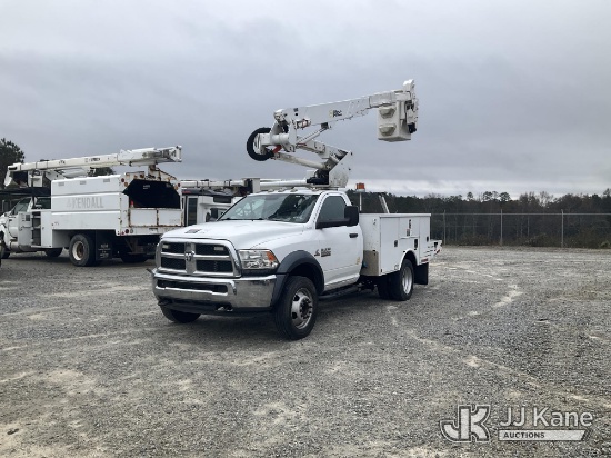 (Villa Rica, GA) Altec AT37G, Articulating & Telescopic Bucket Truck mounted behind cab on 2015 RAM 