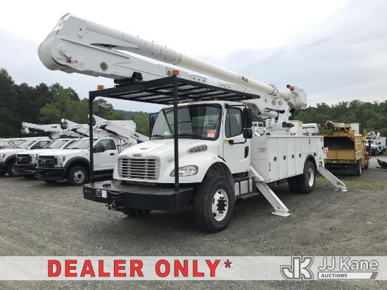 (Mount Airy, NC) Altec AN67, Material Handling Bucket Truck rear mounted on 2017 Freightliner M2 106