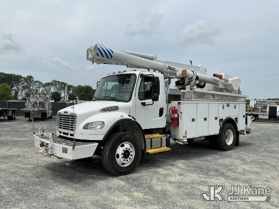 (China Grove, NC) Altec L42-MH, Over-Center Material Handling Bucket Truck center mounted on 2015 Fr