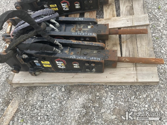 (Verona, KY) Cat B4 Hydraulic Breaker Attachment (Condition Unknown) (Duke Unit) NOTE: This unit is