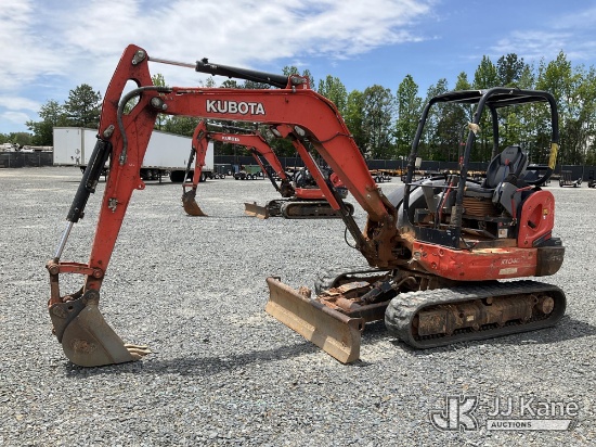 (China Grove, NC) 2019 Kubota KX040-4 Mini Hydraulic Excavator Runs, Moves & Operates) (Seller State
