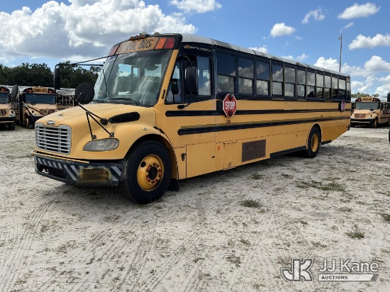 (Thonotosassa, FL) 2008 Freightliner B2 School Bus Hillsborough County School Board Unit)(Runs & Mov