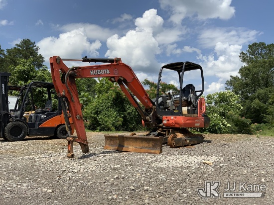 (Graysville, AL) 2019 Kubota KX040-4 Mini Hydraulic Excavator Not Running, Condition Unknown, No Tra