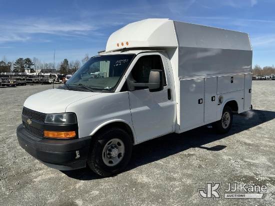 (China Grove, NC) 2019 Chevrolet Express 3500 Cutaway Enclosed Service Van Runs & Moves) (Jump To St