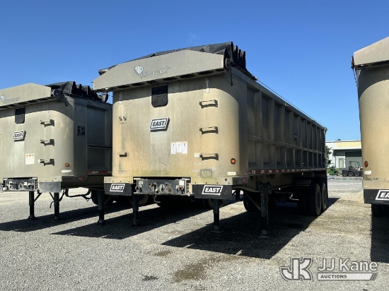 (Moncks Corner, SC) 2007 East T-16DT T/A Aluminum Dump Trailer