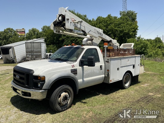 (Florence, SC) HiRanger LT38, Articulating & Telescopic Bucket Truck mounted behind cab on 2008 Ford