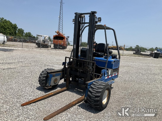 (Verona, KY) 2013 Princeton PB80 3- Wheel Piggy Back Forklift, (Duke Unit) Runs, Moves & Operates) (
