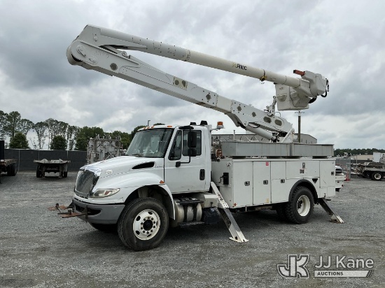 (China Grove, NC) Altec AA55-MH, Articulating Material Handling Bucket Truck rear mounted on 2017 In