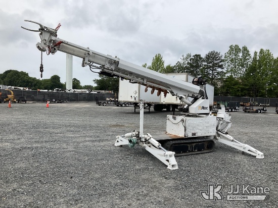 (China Grove, NC) Altec DB37, Back Yard Digger Derrick rear mounted on 2015 McElroy T9023003 Backyar