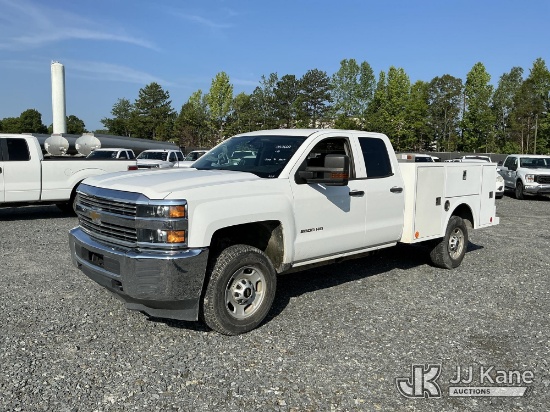 (China Grove, NC) 2018 Chevrolet Silverado 2500HD Extended-Cab Service Truck Runs & Moves) (Jump To 