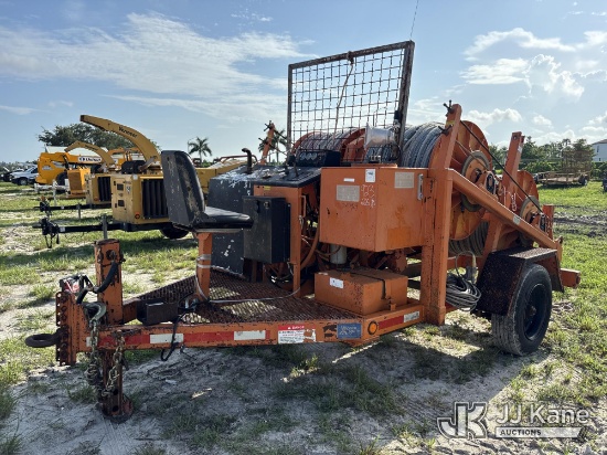 (Westlake, FL) 2000 Wagner Smith T-4DP-30 4-Drum Puller Not Running, Condition Unknown) (Body & Pain