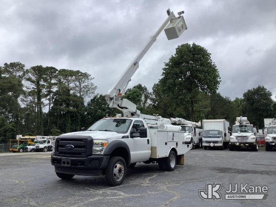 (Graysville, AL) Altec AT200, Telescopic Non-Insulated Bucket Truck mounted behind cab on 2016 Ford 