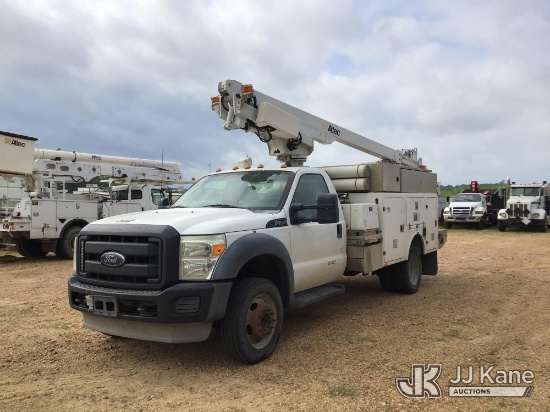 (Byram, MS) Altec AT200-A, Telescopic Non-Insulated Bucket Truck mounted behind cab on 2013 Ford F45