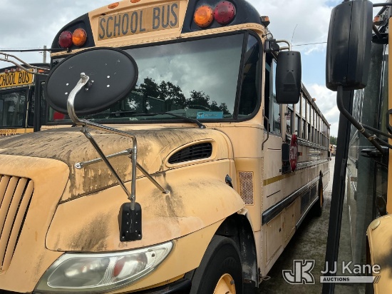 (Thonotosassa, FL) 2009 International 3000 School Bus Not Running, Condition Unknown, Handicap Lift 