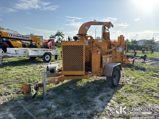 (Westlake, FL) 2019 Bandit Industries 200UC Chipper (12in Disc), trailer mtd Runs) (No Key, Body & P