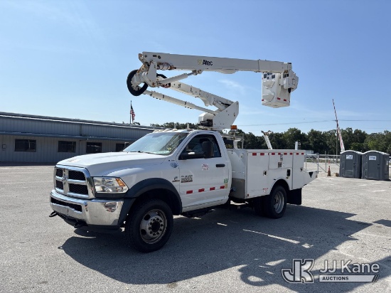 (Tampa, FL) Altec AT40G, Articulating & Telescopic Bucket Truck mounted behind cab on 2015 RAM 5500