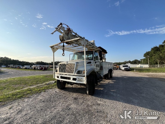 (Tampa, FL) Telelect Commander 6000, Digger Derrick rear mounted on 2006 International 7400 6x6 T/A