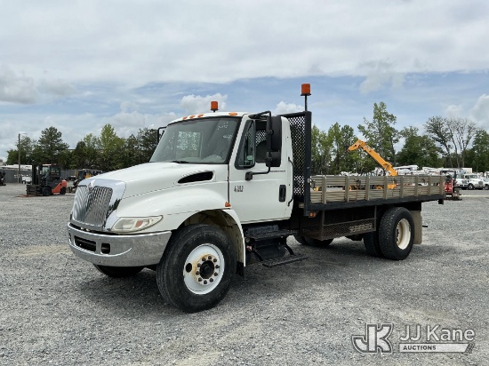 (China Grove, NC) 2007 International 4300 Flatbed Truck Runs & Moves