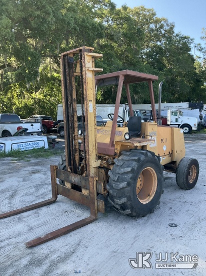 (Ocala, FL) 1993 Case 585E Solid Tired Forklift Runs, Moves & Operates