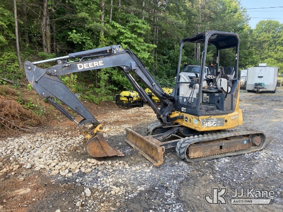 (Kodak, TN) 2015 John Deere 35G Mini Hydraulic Excavator Runs Moves & Operates