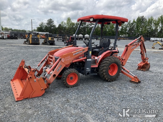 (China Grove, NC) 2015 Kubota B26 Mini Tractor Loader Backhoe Duke Unit) (Runs, Moves & Operates