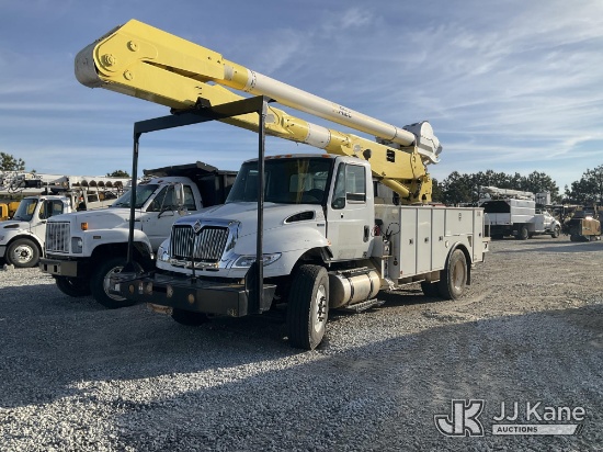 (Villa Rica, GA) Altec AA755, Material Handling Bucket Truck rear mounted on 2015 International 4400