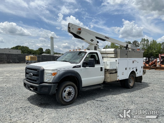 (China Grove, NC) Versalift TEL29NE03, Articulating & Telescopic Elevator Bucket Truck mounted behin