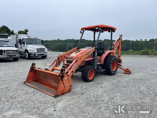 (Villa Rica, GA) 2012 Kubota L39TLB Mini Tractor Loader Backhoe Runs, Moves & Operates) (Missing Bat