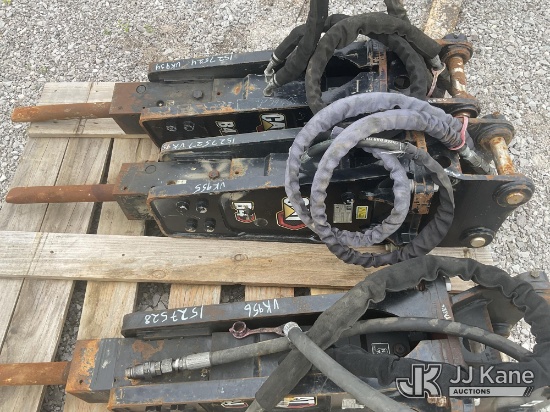 (Verona, KY) Cat B4 Hydraulic Breaker Attachment (Condition Unknown) (Duke Unit) NOTE: This unit is 