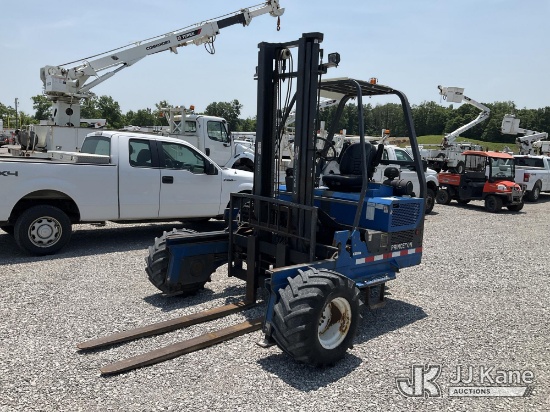 (Verona, KY) 2013 Princeton PB80 3-Wheel Piggy Back Forklift, (Duke Unit) Runs, Moves & Operates) (R