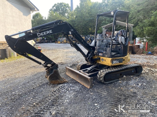 (Kodak, TN) 2015 John Deere 35G Mini Hydraulic Excavator Runs, Moves & Operates) (LCD Display Replac