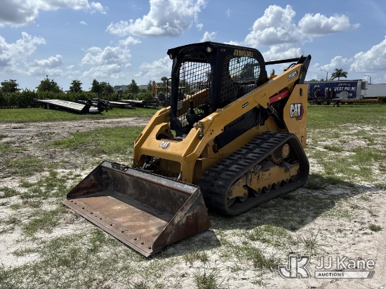 (Westlake, FL) 2020 Caterpillar 289D3 Tracked Skid Steer Loader Runs, Moves & Operates) (Body & Pain