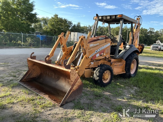 (Tampa, FL) 2007 Case 580 Super M Series 2 Tractor Loader Backhoe Not Running, Condition Unknown, Pa