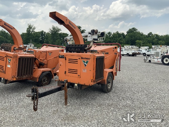 (Verona, KY) 2018 Vermeer BC1000XL Chipper (12in Drum) Not Running, Condition Unknown, No Key