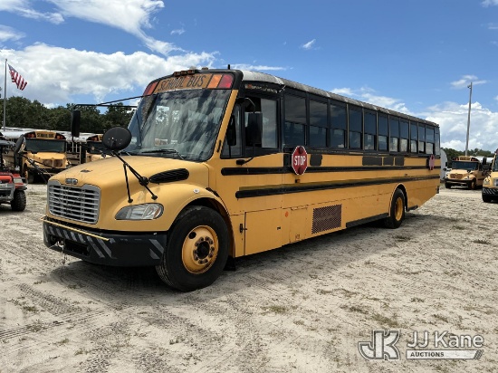 (Thonotosassa, FL) 2008 Freightliner B2 School Bus Hillsborough County School Board Unit)(Runs & Mov