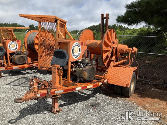 (Villa Rica, GA) 1981 Sherman & Reilly Single-Drum Puller/Tensioner Not Running, Condition Unknown, 