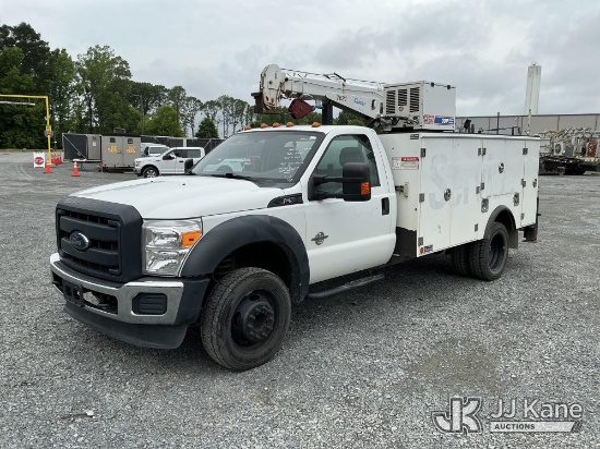 (China Grove, NC) 2015 Ford F550 Mechanics Truck Runs & Moves) (Jump To Start, Runs w/ Jump Box Only