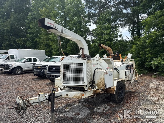 (Wakefield, VA) 2017 Morbark M12D Chipper (12in Disc) No Title) (Runs & Operates) (Rust Damage, Hour