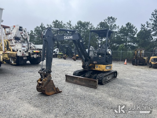 (Villa Rica, GA) 2018 John Deere 30G Mini Hydraulic Excavator Runs, Moves & Operates) (Arm Switch Is