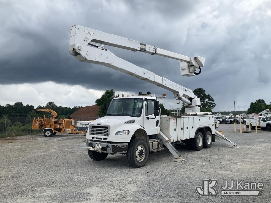 (Villa Rica, GA) Altec A77-T, Articulating & Telescopic Material Handling Bucket Truck rear mounted 