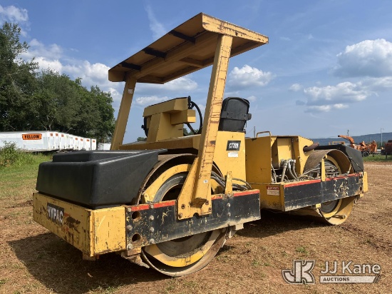 (Decherd, TN) 1999 Hypac C778B Double-Drum Vibratory Roller Runs, Moves & Operates