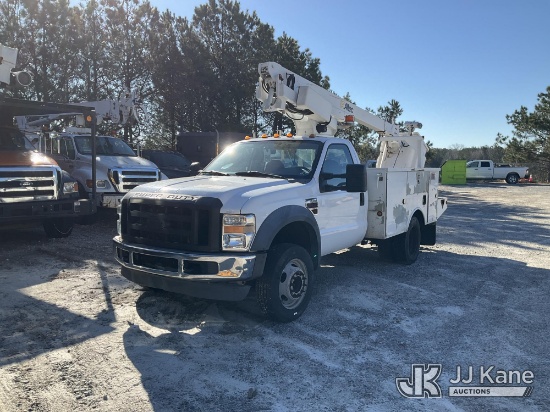 (Villa Rica, GA) Altec AT235, Articulating & Telescopic Non-Insulated Bucket Truck mounted behind ca