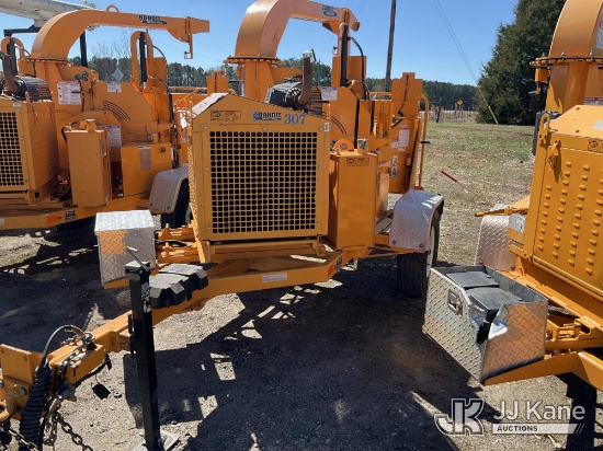 (Lincolnton, GA) 2020 Bandit 200UC Chipper (12in Disc), trailer mtd Runs, Moves & Operates) (Body Da