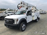 (Mount Airy, NC) Altec AT37G, Articulating & Telescopic Bucket Truck mounted behind cab on 2019 Ford
